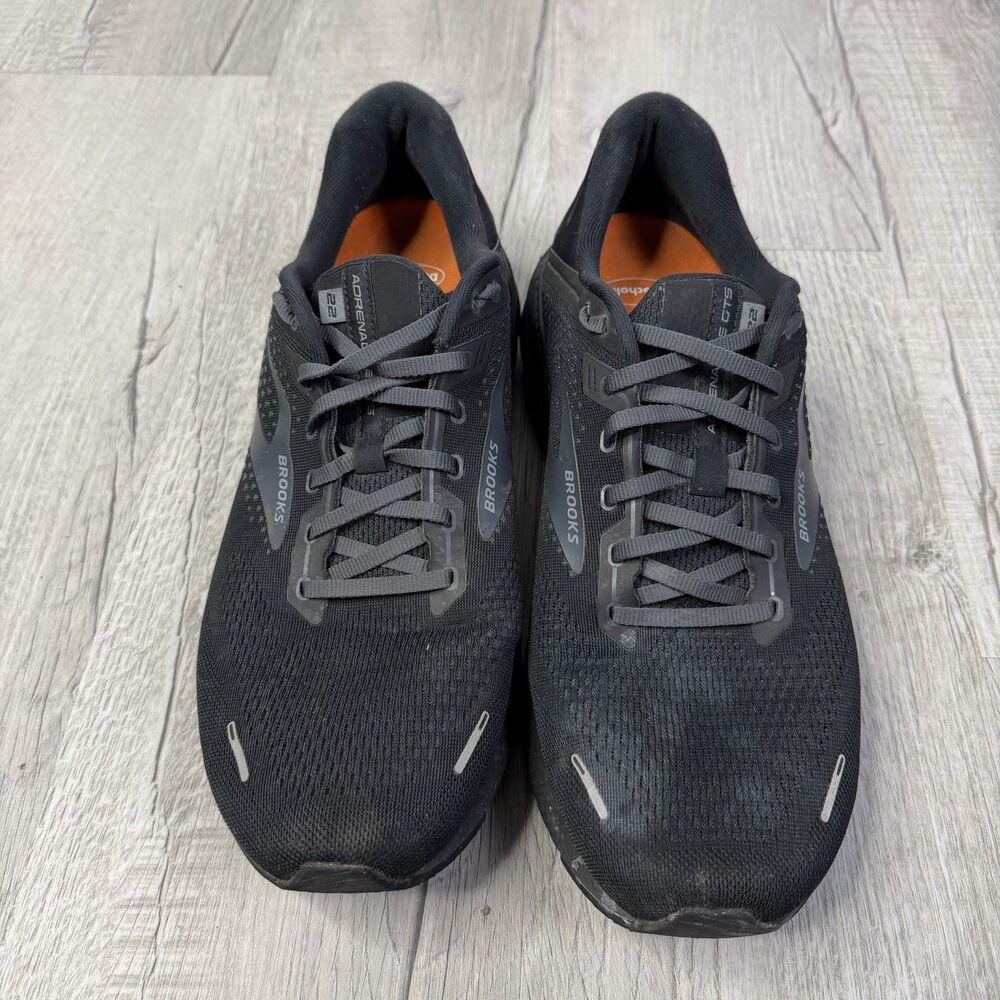 Brooks Shoes Men’s  Adrenaline GTS 22 Black Running Sneakers 1103661D020 SZ 13 G - Picture 3 of 10
